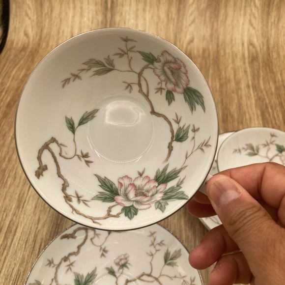 1 NORITAKE CHINA JAPAN 5502 CHATHAM CUP TEA AND SAUCER - Picture 6 of 14